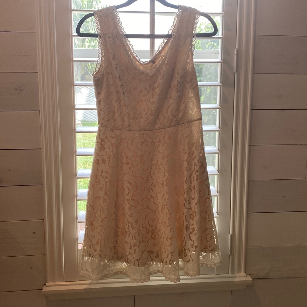 Altar’d State - White Lace Dress - XS